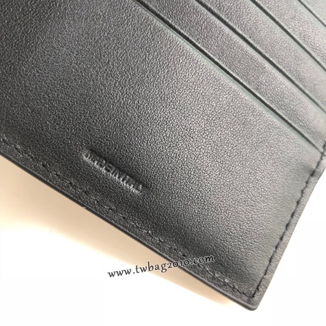Burberry專門店新款兩折短夾錢包 巴寶莉Vintage格紋環保帆布男士短夾錢包 yxb1315